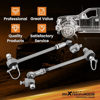 maXpeedingrods Front Sway Bar Quick Disconnects for 84-01 Jeep Cherokee XJ