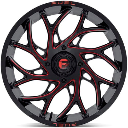 FUEL OFF-ROAD UTV D779 18X7 4X137 G-BLK-MILL-RD 13MM - D7791870A644