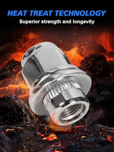 M12x1.5 Lug Nuts Compatible with Avalon/Camry/Corolla/RAV4/Prius - size: M12X1.5