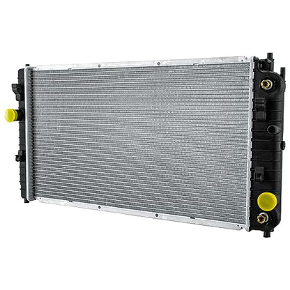 Aluminum Radiator compatible with 1997-2005 Chevy Oldsmobile Cutlass Malibu Pontiac Grand Am 2.2 3.4L Radiators
