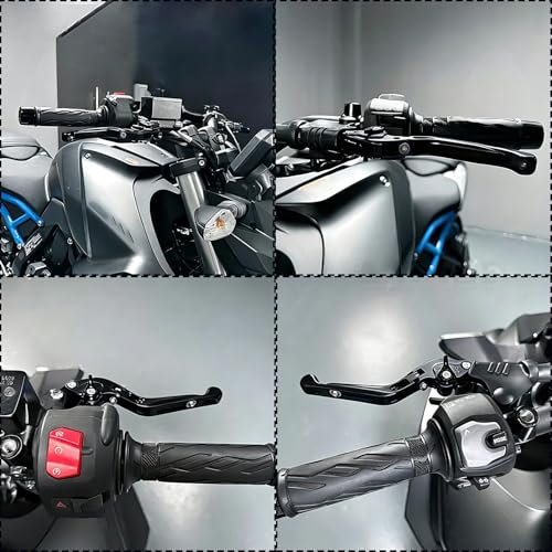 for Rebel 500 300 CMX300 CMX500 Motorcycle Clutch Brake Levers Adjustable CNC Handlebars Brake and Clutch Levers Compatible with 2016-2024 Models (Black-Rebel) - color: Black-Rebel