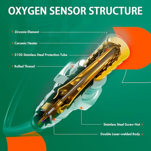 250-25046 O2 Sensor Upstream Downstream 1PC for BMW Mercedes-Benz - size: 234-5138