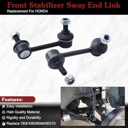 2* K80369 K80370 Rear Sway Bar Link - Restore Rear Stability - color: 1*K80369 1*K80370, size: Sway Bar Link