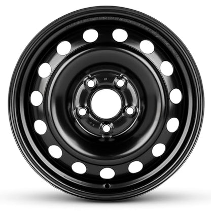 For 2003-2020 Mazda 3 16 Inch Painted Black Rim - OE Direct Replacement - Road Ready Car Wheel