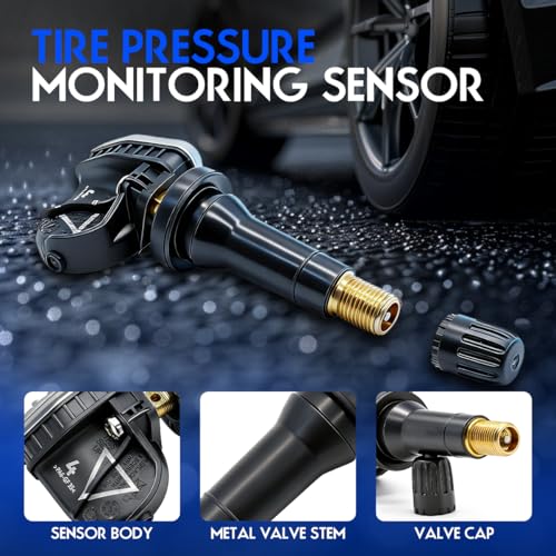 TPMS Tire Pressure Monitor Sensor, Compatible with Buick Enclave Lacrosse Regal,Cadillac CT6 XT4 XT5, Chevy Camaro Cruze Malibu Traverse, GMC Acadia Sierra, Replace#13516165 - color: 13516165