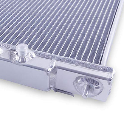 Full Aluminum Radiator for 2003-2007 03 04 05 06 07 Infiniti G35 Base Journey Sport X 3.5L V6 3498CC MT/AT FI ASP. N VQ35HR VQ35DE GAS Engine Radiator - size: 49