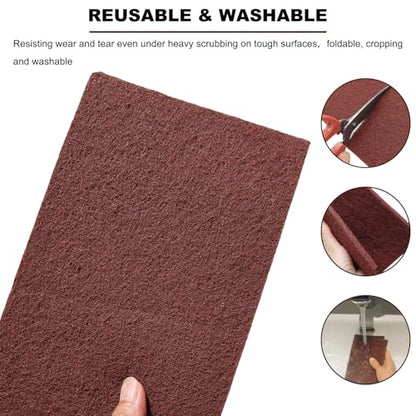 15 Pack 6" x 9" Hand Scuff Pads Set- (150-2000 Grit) Coarse Medium Fine Superfine General Purpose Scouring Pad Ideal for Cleaning, Blending, Paint Surface Prep Adhesion - Automotive Auto Body