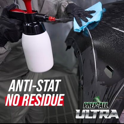 KLEAN-STRIP Prep-All ULTRA Universal Surface Cleaner, Low VOC, Automotive Multi-Surface Cleaner, Wax & Grease Remover, Paint Prep, Non-Flammable, 1 Gallon