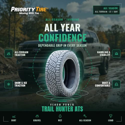 Venom Power Trail Hunter ATS 285/45R22 114H XL 22 inch Tire - size: 285/45R22