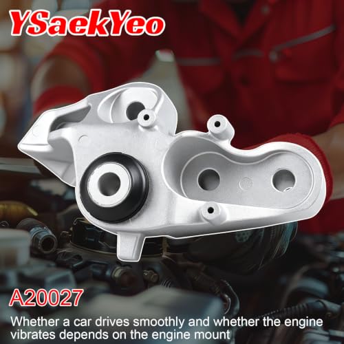 4pcs Engine Motor Set Compatible with Chrysler Pacifica 2017–2023 3.6L V6 - size: Pacifica 2017–2023