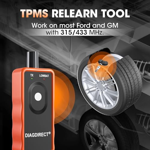 TPMS Relearn Tool 2IN1 Super EL50448 for GM and for Ford Tire Pressure Monitor Sensor TPMS Reset Tool