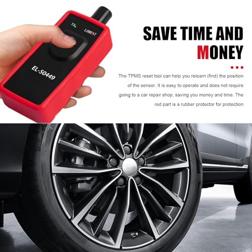 TPMS Relearn Tool for Ford, EL-50449 Tire Sensor TPMS Reset Tool, Auto Tire Pressure Monitor System Activation Reset Tool, Fit for Ford F150 F250 Fusion, Edge, Ranger, Transit 1997-2024 - size: EL-50449