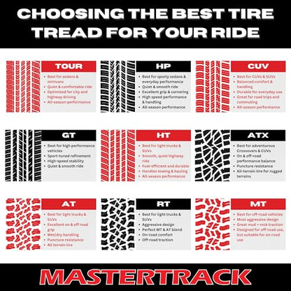 Set of 4 Mastertrack M-TRAC HT 235/70R16 106H Tires - size: 235/70R16