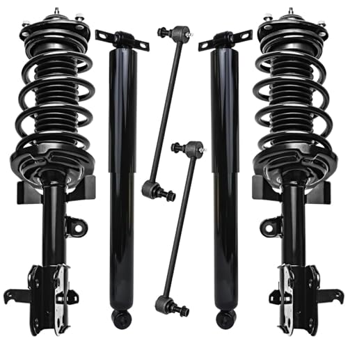 Detroit Axle - FWD 6pc Struts Kit for 2013-2017 Honda Odyssey Replacement - size: 6AS47220-V1/ strut shock sway kit