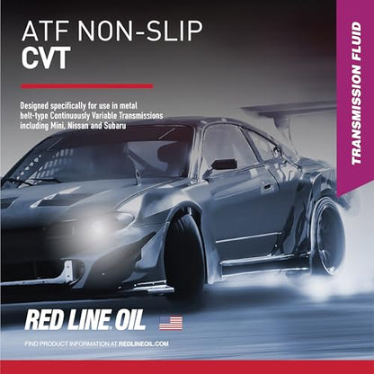 Red Line 30804 Synthetic Non-Slip Continuously Variable Transmission Fluid (CVT) - 1 Quart (2 Pack) - size: Quart (2 Pack)