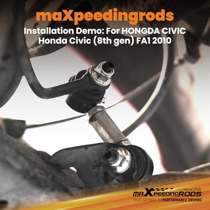maXpeedingrods Adjustable Sway Bar End Links for Honda Civic 06-11 8th Gen