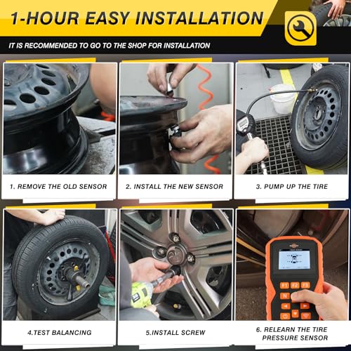 TPMS fit for Toyota,Replacement 4260706020 4260730060-1PC,315MHz - size: 4260730060