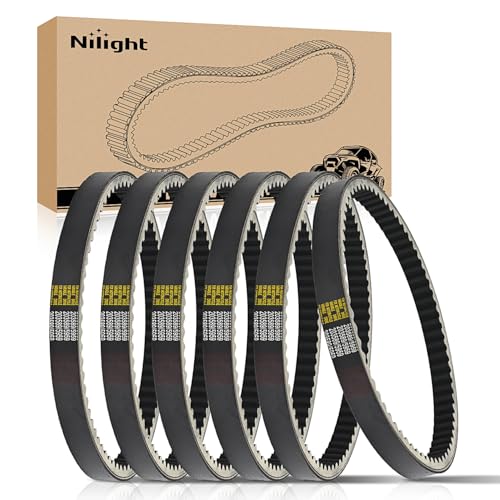 Nilight Drive 30 Series Torque Converter Belt for Manco 5959 Comet 203589 - size: For Manco 5959 Comet 203589, 6PCS