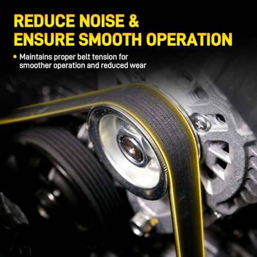 Belt Tensioner Assembly With Pulley & Serpentine Belt #55565236