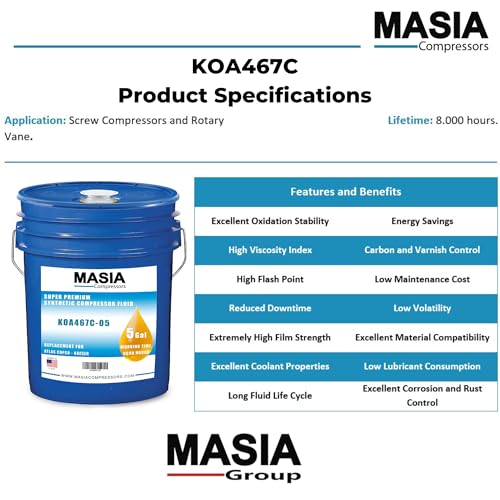 Compro XL-S 46 Lubricant for Compressor Compatible with Petro Canada - 6 gal