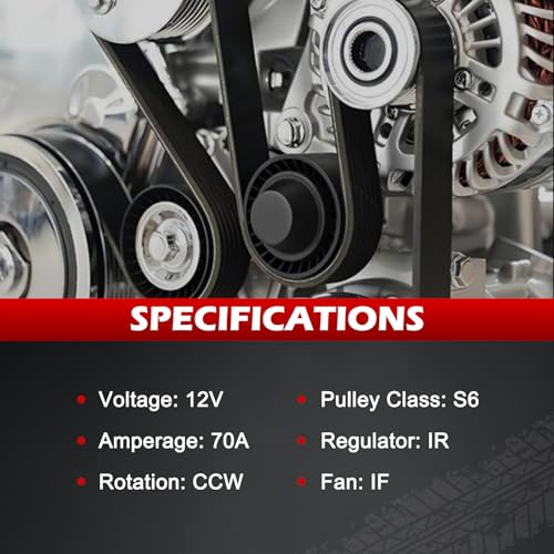 New 13893 Alternator for Civic 1.7L 2001-2005/EL 2001-2005 1.7L - size: 13893