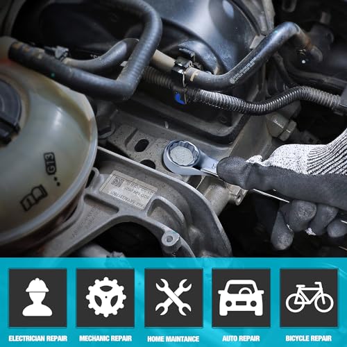 DURATECH 18mm Combination Wrench, Metric - size: 18 mm
