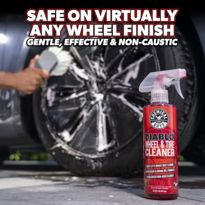 Chemical Guys, Sprayable Diablo Wheel Cleaner for All Rim Finishes, 32 oz - style: Sprayable 32 oz