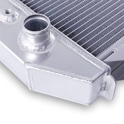 OHOB-COOL 3 Row Full Aluminum Radiator For 1971 1972 1973 Ford Mustang Fairlane Torino LTD, Mercury V8 5.0 5.8 6.4 7.0L - size: 71-73 ford
