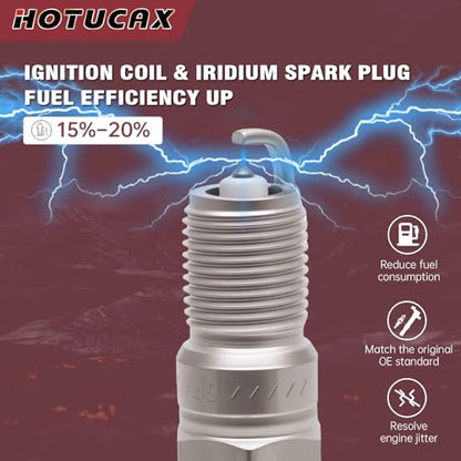 DG508 Ignition Coils & SP508 Iridium Spark Plug Set FD503 SP493, 8 Pack - size: DG508 & Spark Plugs