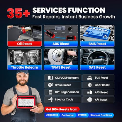 LAUNCH X431 CRP919EBT OBD2 Scanner, 2026 Wireless Bidirectional Scan Tool