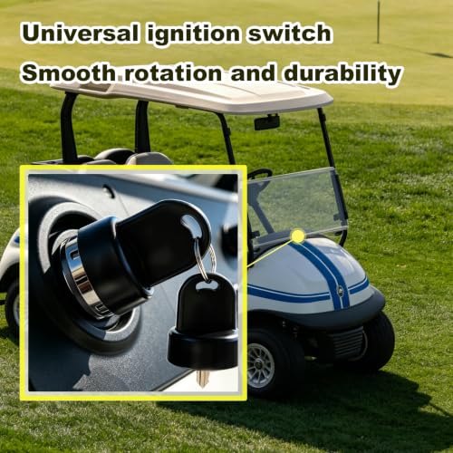 Boat Ignition Switch with Keys 4-Position 12V-24V Waterproof Universal - color: 4-terminal