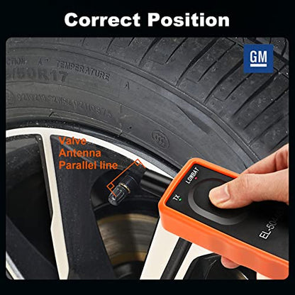 TPMS Relearn Tool for GM Auto Tire Pressure Monitor System Sensor Activation TPMS Reset Tool OEC-T5 EL-50448 for GM/Cadillac/Buick/Chevy Series Vehicles 2025 Edition