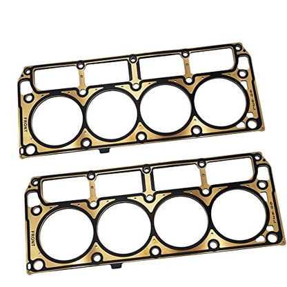 Partsflow MLS Engine Cylinder Head Gaskets & Lifters and Trays kit For LS1, LS2, LS3, LQ4, LQ9, L33 5.3L 5.7L 6.0L 6.2L OE#12622033 Included: 2 LS9 Head Gaskets; 16 LS7 Lifters; 4 Lifter Guide Trays - color: 12622033, JB2079, 12499225