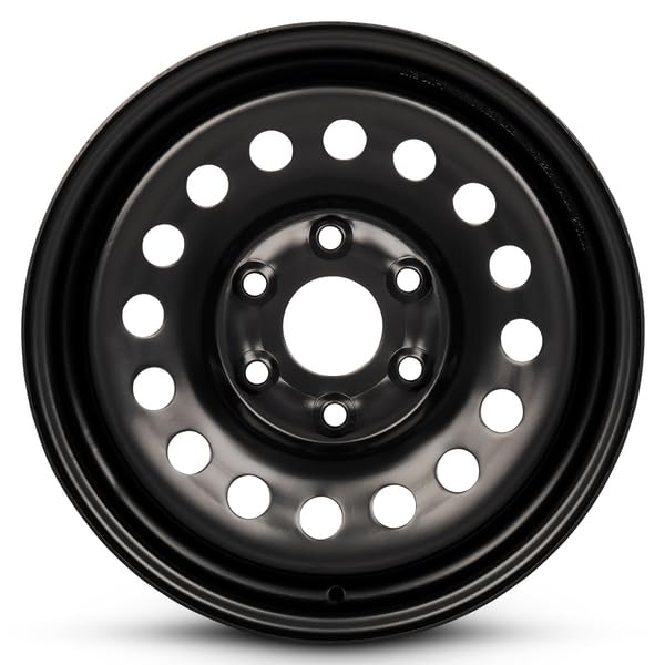 New Wheel 17x7.5 inch for 2007-2020 Chevrolet Tahoe Painted Black Steel Rim 6-139.7mm - size: 17x7.5 inch - New OEM Replacement