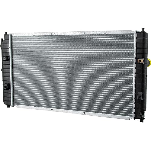 Aluminum Radiator compatible with 1997-2005 Chevy Oldsmobile Cutlass Malibu Pontiac Grand Am 2.2 3.4L Radiators