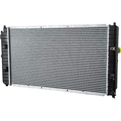 Aluminum Radiator compatible with 1997-2005 Chevy Oldsmobile Cutlass Malibu Pontiac Grand Am 2.2 3.4L Radiators