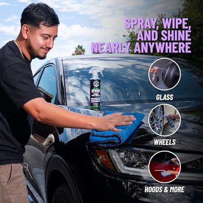 Chemical Guys, HydroSpeed Ceramic Quick Detailer Spray, Slick Gloss, 16 oz
