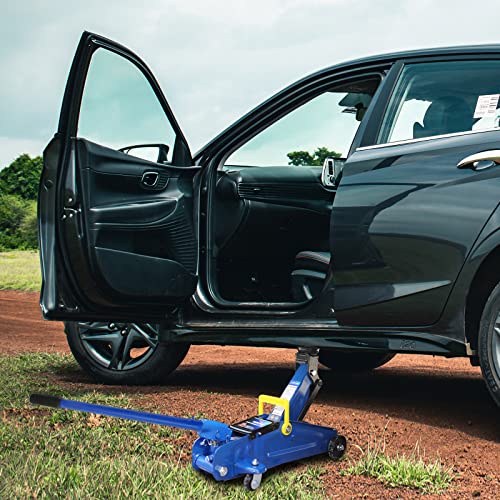 XMJY 2 Ton Jack Handle Replacement—Horizontal Hydraulic Pole Jack Stands Automotive Car Jack Accessories(Blue) - color: Blue