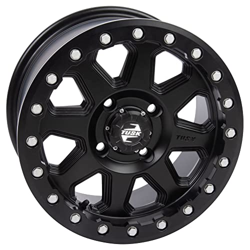 4/156 Tusk Uinta Beadlock Wheel 15x7 6.0 + 1.0 Matte Black