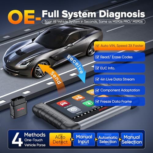 Autel MaxiPRO MP808BT PRO, 2026 ECU C0ding Scanner w/ 2-Year Update ($700)