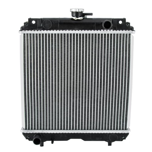 Aluminum Radiator compatible with Kubota BX1850D BX1870 BX23S BX24D BX2360 BX2370 BX2380