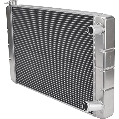28" Double Pass Aluminum Racing Radiation, For S/B Chevy, Double Pass - size: 28 Inch