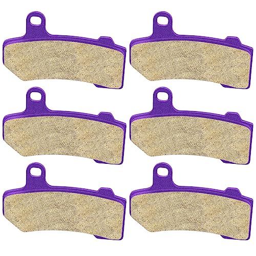 OCPTY Carbon Fiber Brake Pads FA409 for 2008-2013 FLHRC Road King Classic
