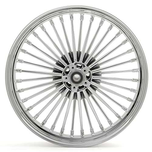 TOFR 21x3.5 16x5.5 Chrome Front Rear Wheels For Harley Dyna FXDB FXD 08-17 - color: 21x3.5 16x5.5 Chrome, size: Dyna 2008-2017