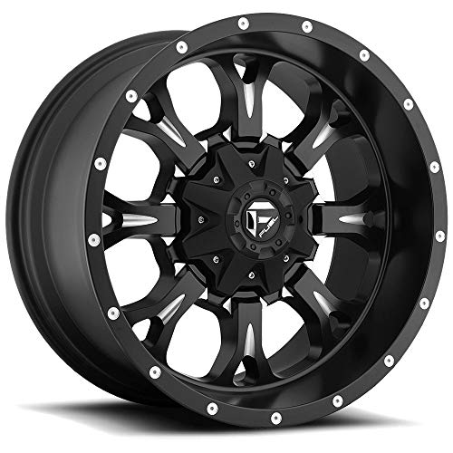 FUEL OFF-ROAD D517 KRANK 18X9, 8X170, 5.04, 1mm MATTE BLACK MILLED - D51718901750 - color: MATTE BLACK MILLED, size: 18X9,8X170,1mm