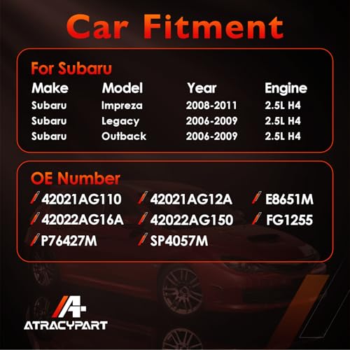 E8651M Eletric Fuel Pump Assembly Compatible with Subaru - color: E8651M