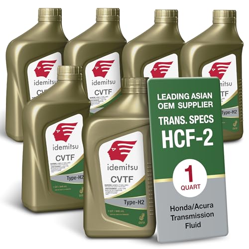 Idemitsu CVT HCF-2 Transmission Fluid for Honda – 1 Qt, 6 Pack - size: 1 Quart, style: 6 Pack