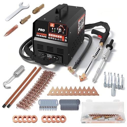 Spot Welder Dent Puller Machine, 3.5KW Pro Car Body Dent Repair Stud Welder