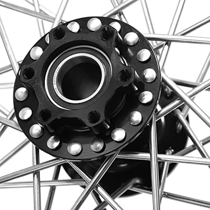 TOFR 12"x2.15" Front Rear Wheels Rims Hubs for Talaria Sting Talaria XXX - color: Black, size: 12" 12" Front Rear