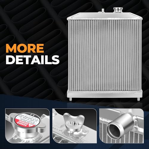 Auto Dynasty Radiator for 92-01 Honda Civic Del Sol Acura Integra MT - color: 92-01 Civic/Del Sol/Integra